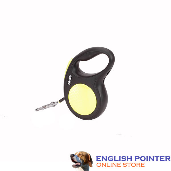 Total Safety Retractable Leash Neon Design for Everyday